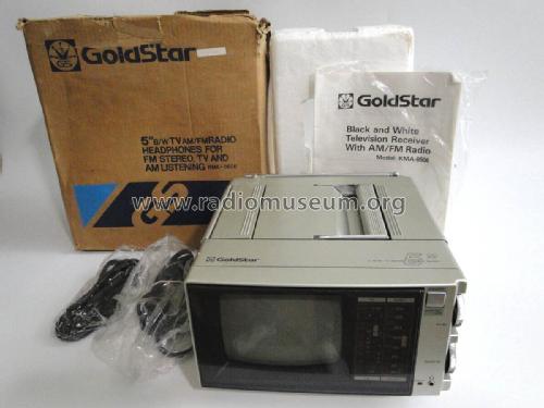 AM/FM Stereo Radio, 5' B/W TV KMA-0506; Gold Star Co., Ltd., (ID = 2873979) TV Radio