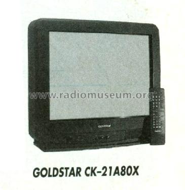 Colour Television CK-21A80X Television Gold Star Co., Ltd.,