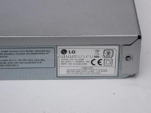 DVD Player DVX286; Gold Star Co., Ltd., (ID = 1599703) Ton-Bild