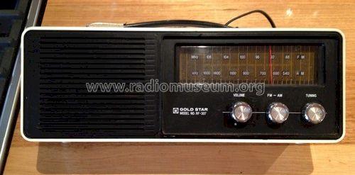 FM/AM Receiver RF-307; Gold Star Co., Ltd., (ID = 1383652) Radio