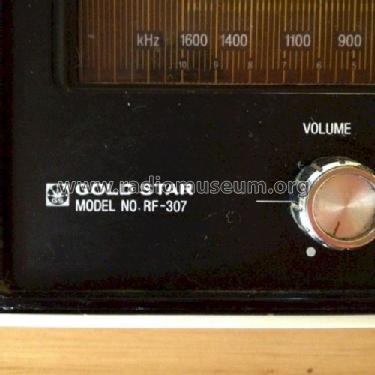 FM/AM Receiver RF-307; Gold Star Co., Ltd., (ID = 1383659) Radio