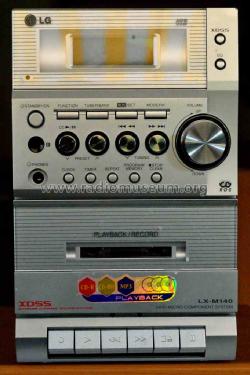 HiFi Micro Component System LX-M140D; Gold Star Co., Ltd., (ID = 1672248) Radio