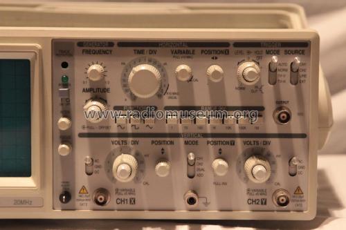 Oscilloscope OS-5020G; Gold Star Co., Ltd., (ID = 1953493) Equipment