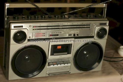 Stereo Cassette Recorder TSR-580; Gold Star Co., Ltd., (ID = 1265097) Radio