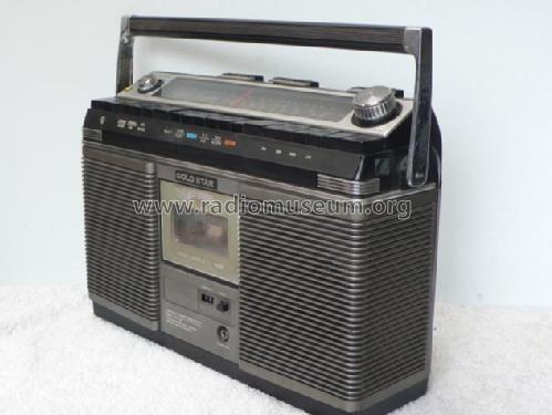 FM/SW/MW/LW Stereo Cassette Recorder TSR-540; Gold Star Co., Ltd., (ID = 1657274) Radio
