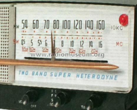 Two Band Super Heterodyne A 501; Gold Star Co., Ltd., (ID = 1483338) Radio