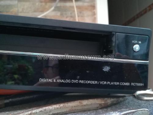 Digital & Analog DVD Recorder / VCR Player RCT689H; Gold Star Co., Ltd., (ID = 2576947) R-Player