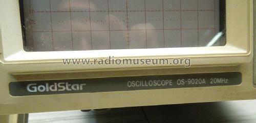 Oscilloscope OS-9020A; Gold Star Co., Ltd., (ID = 2398905) Equipment