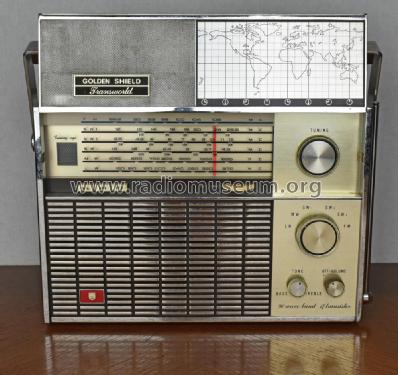 90 Wave Band Transworld 17 Transistor 9170; Golden Shield; Great (ID = 2342907) Radio