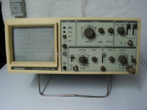 Oscilloscope OS-9020A; Gold Star Co., Ltd., (ID = 267330) Equipment