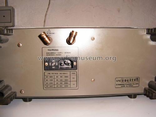 Oscilloscope OS-9020A; Gold Star Co., Ltd., (ID = 267334) Equipment