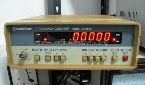Frequency Counter FC-7011; Gold Star Co., Ltd., (ID = 857332) Equipment