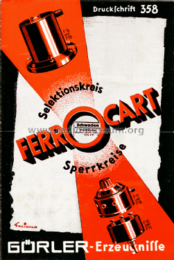 Ferrocart-Selektionskreis Type F15; Görler, J. K.; (ID = 2280252) Divers