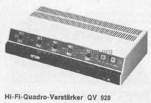 QV920; Görler, J. K.; (ID = 381248) Ampl/Mixer