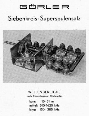 Siebenkreis-Superspulensatz F307; Görler, J. K.; (ID = 1924363) mod-past25