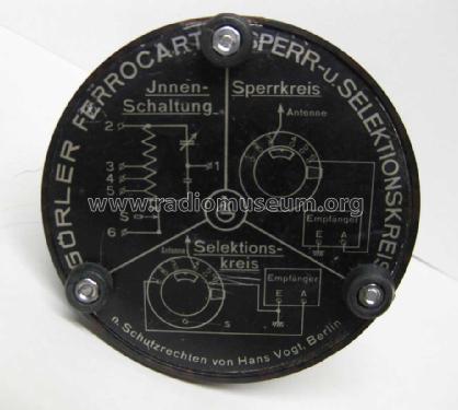 Sperr- und Selektionskreis F20; Görler, J. K.; (ID = 1528499) mod-past25