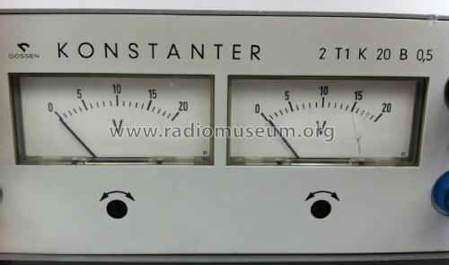 Konstanter 2T1K20B0,5; Gossen, P., & Co. KG (ID = 2581440) Equipment