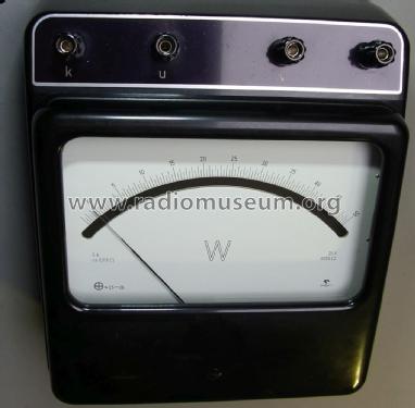 Labor-Wattmeter 25 V, 5 A; Gossen, P., & Co. KG (ID = 3009575) Equipment
