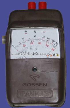 Multimeter Panmax; Gossen, P., & Co. KG (ID = 801691) Equipment