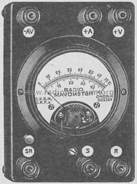 Radio-Universal-Mavometer ; Gossen, P., & Co. KG (ID = 153972) Equipment