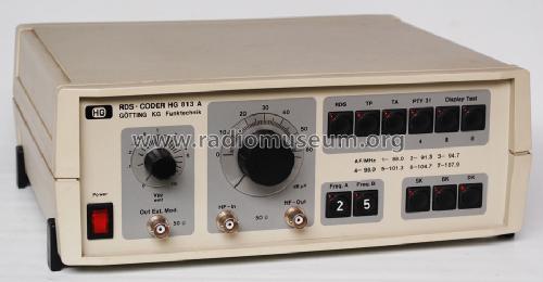 RDS-Coder HG 813 A; Götting KG- siehe (ID = 1272523) Equipment