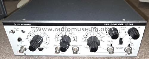 Pulse Generator PG58A; Gould Advance Ltd.; (ID = 3186761) Equipment