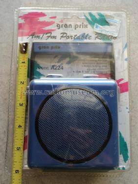 Gran Prix AM/FM Portable A224; GPX Inc. - Gran Prix (ID = 1416941) Radio