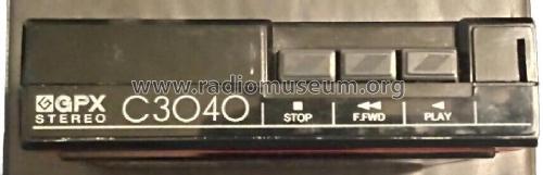 Stereo Cassette Player C3040; GPX Inc. - Gran Prix (ID = 2980583) Ton-Bild