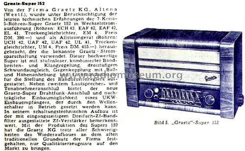 152GW; Graetz, Altena (ID = 2880851) Radio