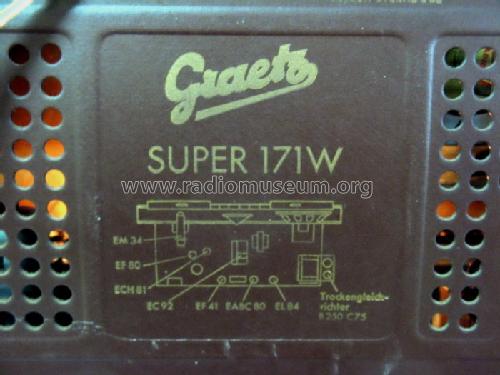 UKW-Mittelsuper 171W; Graetz, Altena (ID = 665573) Radio