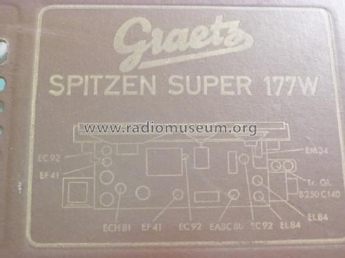 Spitzen Super 177W; Graetz, Altena (ID = 1279203) Radio