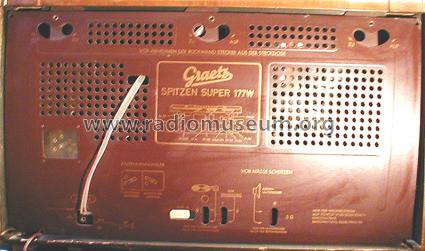 Spitzen Super 177W; Graetz, Altena (ID = 93881) Radio