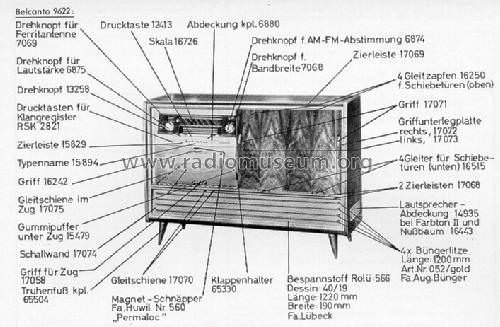 Belcanto 9622; Graetz, Altena (ID = 23794) Radio