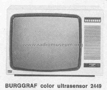 BURGGRAF color ultrasensor 2449; Graetz, Altena (ID = 436839) Television