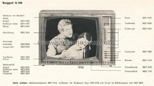 Burggraf G845; Graetz, Altena (ID = 1749513) Television