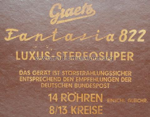 Fantasia 822; Graetz, Altena (ID = 1614902) Radio