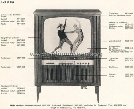 Kalif G855; Graetz, Altena (ID = 1749506) Télévision