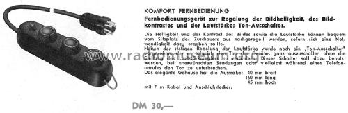 Komfort Fernbedienung 65926; Graetz, Altena (ID = 1136415) Misc