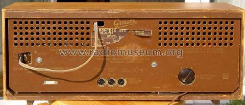 Komtess 03C nordisch Typ 240641; Graetz, Altena (ID = 62160) Radio