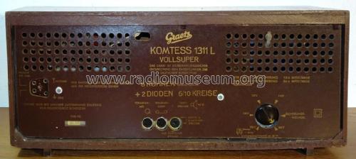 Komtess Vollsuper 1311L; Graetz, Altena (ID = 2444148) Radio