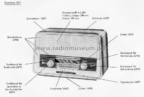 Komtess 811; Graetz, Altena (ID = 23791) Radio