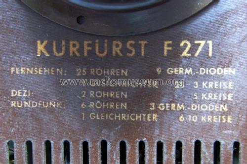 Kurfürst F271; Graetz, Altena (ID = 1008354) Fernseh-R