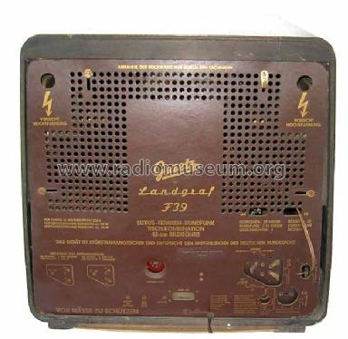 Landgraf F39; Graetz, Altena (ID = 344425) TV-Radio