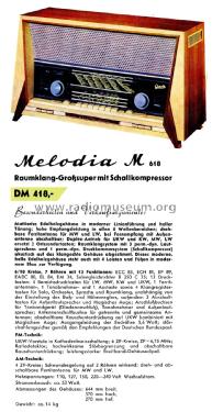 Melodia M618; Graetz, Altena (ID = 2891788) Radio
