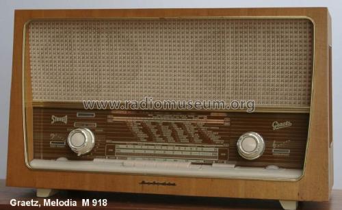 Melodia M918; Graetz, Altena (ID = 100966) Radio