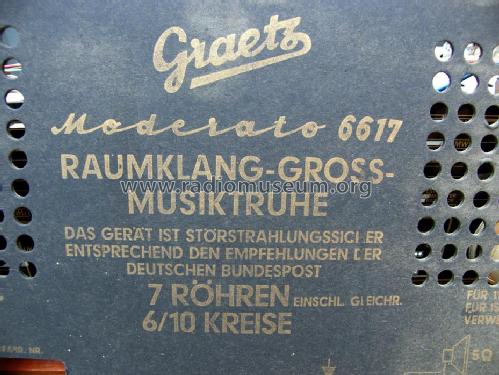 Moderato 6617; Graetz, Altena (ID = 1264056) Radio