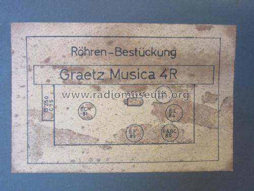 Musica 4R217 3391; Graetz, Altena (ID = 2141448) Radio