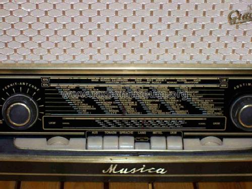 Musica 4R217 3391; Graetz, Altena (ID = 316530) Radio