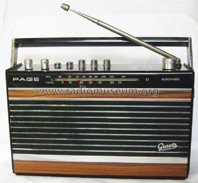 Page automatic 301; Graetz, Altena (ID = 2577839) Radio