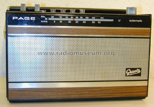 Page automatic 301; Graetz, Altena (ID = 2769794) Radio